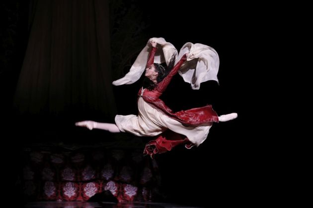 Karina Gonzalez as Juliet.
Photo: Jeff Busby